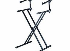 QLX-22 Two-Tier Keyboard Stand - Nearly