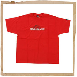 Quiksilver 8 Hang Time Tee Red