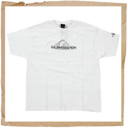 Quiksilver 8 Hang Time Tee White
