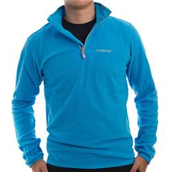 Quiksilver Aker Half Zip Fleece Sweatshirt - Costa