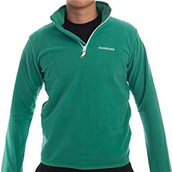 Quiksilver Aker Half Zip Fleece Sweatshirt - Green