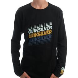 quiksilver Boys Cheesecake LS T-Shirt - Black