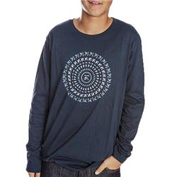 Quiksilver Boys Cyclone LS T-Shirt - Navy