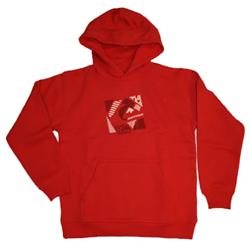 quiksilver Boys Fever Fast Hoody - Quik Red