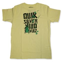 quiksilver Boys Floor Pound T-Shirt - Lemonade