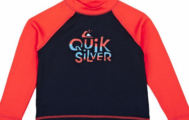 Quiksilver Boys Free Play Long Sleeve Rash Vest