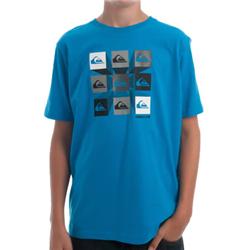 quiksilver Boys Global A T-Shirt - Nomad Blue