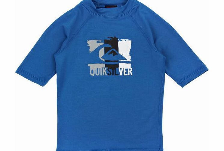Quiksilver Boys Ground Floor Short Sleeve Rash