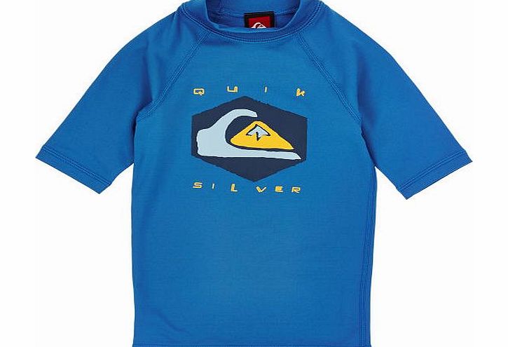 Quiksilver Boys Lo Tec Short Sleeve Rash Vest -