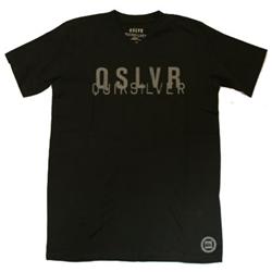 Quiksilver Boys QSLVR V Neck T-Shirt - Black