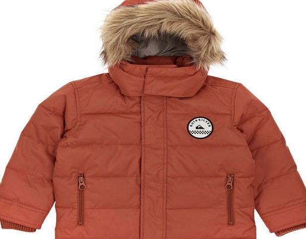 Quiksilver Boys Quiksilver Red Bud Jacket - Burnt Brick
