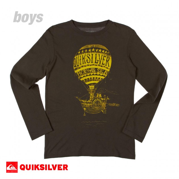 Boys Quiksilver Seekers Of Surf T-Shirt -