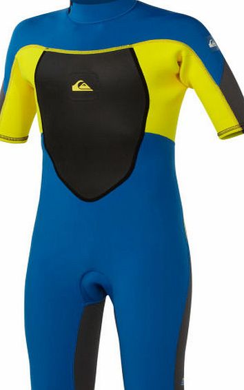 Quiksilver Boys Quiksilver Syncro 2mm Back Zip Shorty