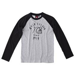 Quiksilver Boys Quzinkie LS T-Shirt - Black