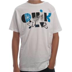 quiksilver Boys Seaward T-Shirt - White