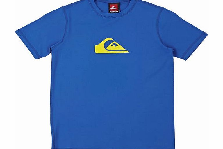 Quiksilver Boys Solid Streak Short Sleeve Surf