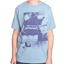 Quiksilver Boys Summer Time Marle T-Shirt - Ocean