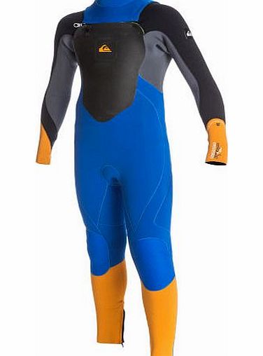 Quiksilver Boys Syncro 3/2mm Chest Zip Wetsuit -