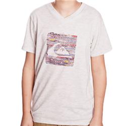 Quiksilver Boys Wild Card Marle T-Shirt - Vintage