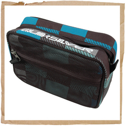 Quiksilver Check It In Wash Bag Check
