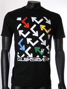 Quiksilver Clothing Eco... Quiksilver Clothing Eco Blizzard T-Shirt Black