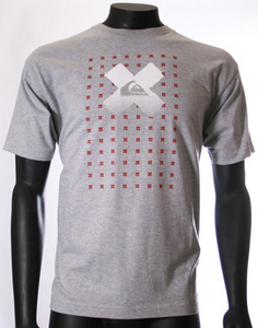 Quiksilver Clothing Omnicro... Quiksilver Clothing Omnicrom T-Shirt Grey Large