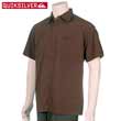 Quiksilver Dixie Short Sleeve Shirt - Toffee