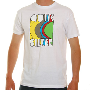 Quiksilver Fast Tee shirt - White