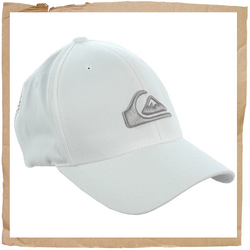 Quiksilver Flexi Fit Cap White