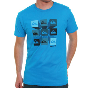 Quiksilver Global A Tee shirt - Nomad Blue