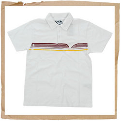Quiksilver Hawaiian Polo Shirt White