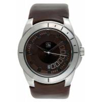 Quiksilver IGNITION LEATHER WATCH - BROWN