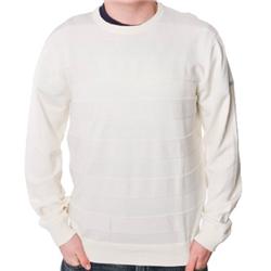 quiksilver Impressed Check Sweatshirt - Chalk