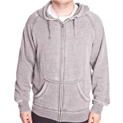 Invasion Zip Thru Hoody - Dark Grey