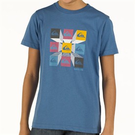 Quiksilver Junior Global T-Shirt Bluejay