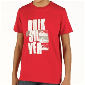 Quiksilver Junior The Performers T-Shirt Red