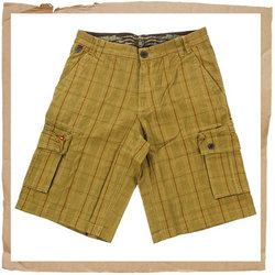 Knights Car Shorts Yellow Tan