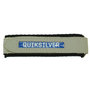 Mens Quiksilver Velcro Watch Strap. Block Grey