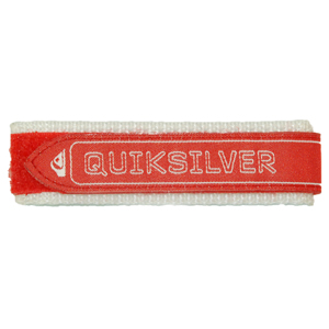 Mens Quiksilver Velcro Watch Strap. Boarder Red