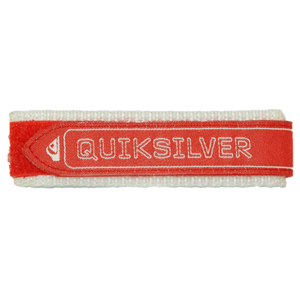 Mens Quiksilver Velcro Watch Strap. Boarder Red