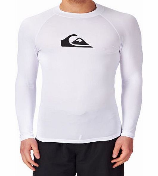 Quiksilver Mens Quiksilver All Time Long Sleeve Rash Vest