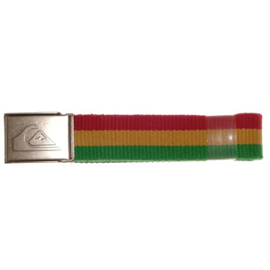 Quiksilver Mens Quiksilver Camp Site Belt.Rasta