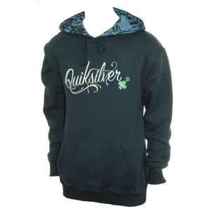 Mens Quiksilver Chalet Hoody. Navy
