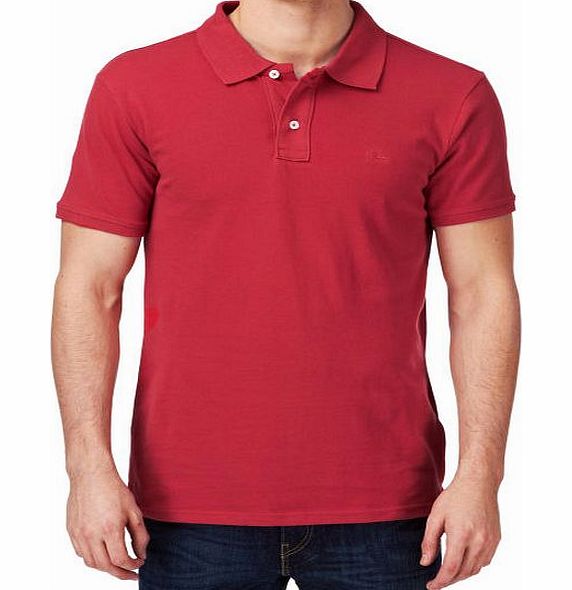 Quiksilver Mens Quiksilver Choma Polo Shirt - Garnet Rose