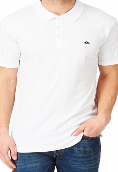 Quiksilver Mens Quiksilver Dartford Polo Shirt - White