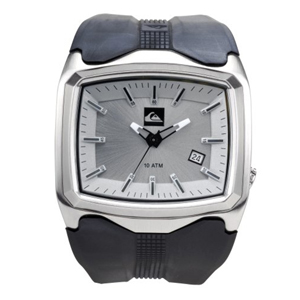 Quiksilver Mens Quiksilver Drop Out Watch. Silver