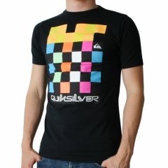 Quiksilver Mens Quiksilver Floor Plan Tee Black