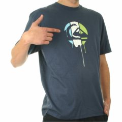 Quiksilver Mens Quiksilver Fly Away Tee Navy