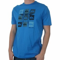 Quiksilver Mens Quiksilver Global A Tee Nomad Blue