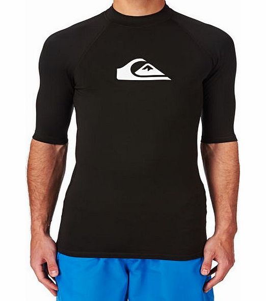 Quiksilver Mens Quiksilver Heater Short Sleeve Rash Vest -